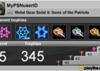 PS3 Trophy Gamercard